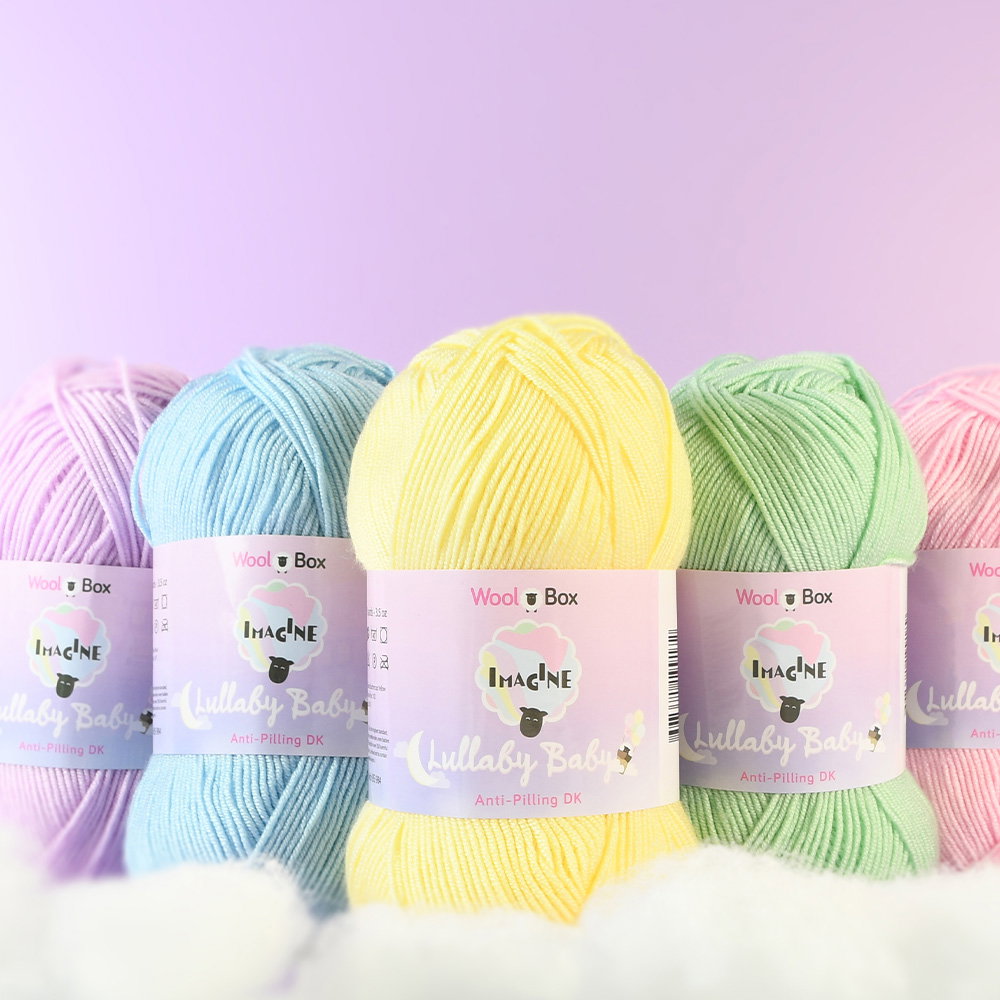 Image of WoolBox Imagine Lullaby Baby Anti-Pilling DK Yarn - 100 grm Ball