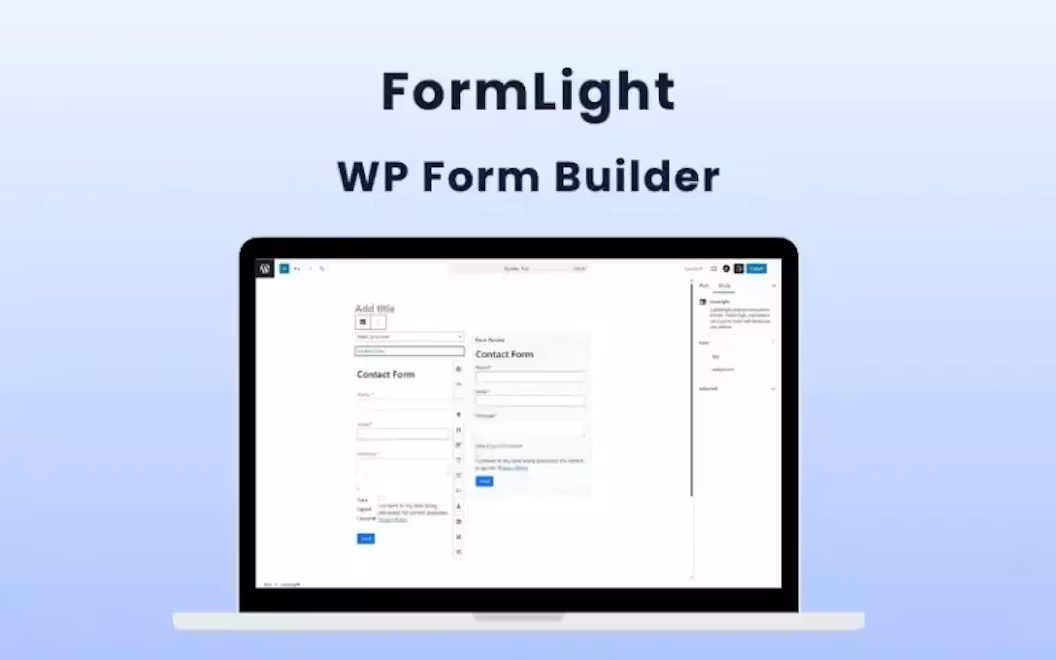 FormLight – WP Form Builder | Lifetime Access