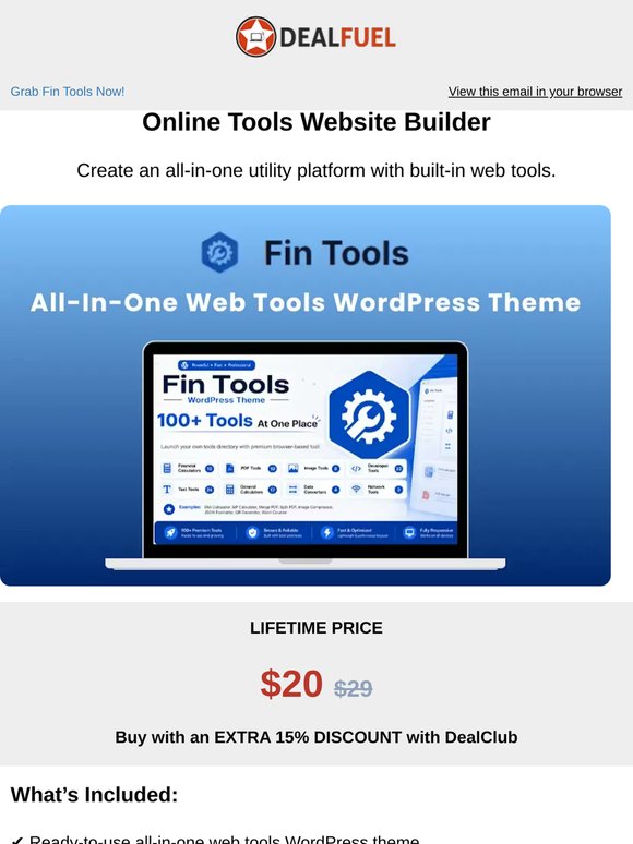 Build & Monetize a Tools Website