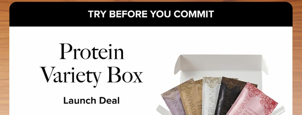 Try Before You Commit  | Protein Variety Box — Launch Deal
