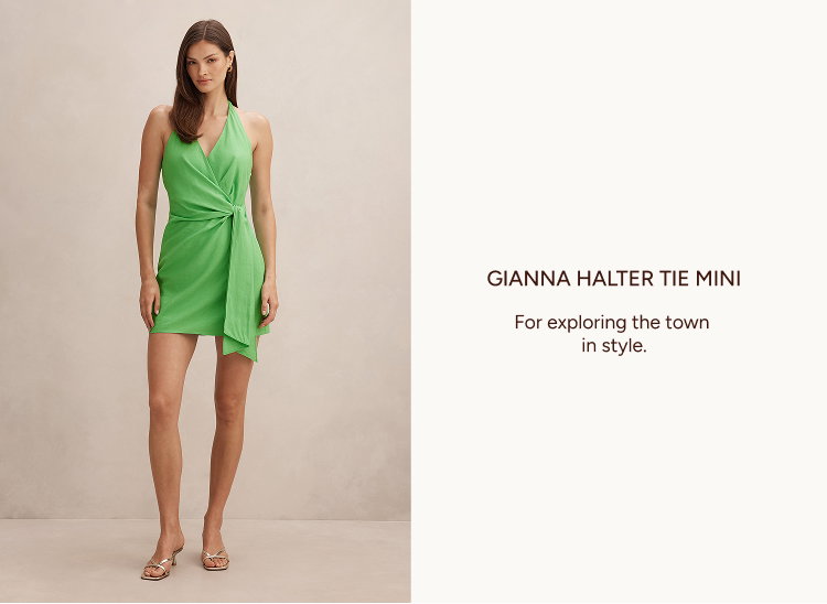 Gianna Halter Tie Mini