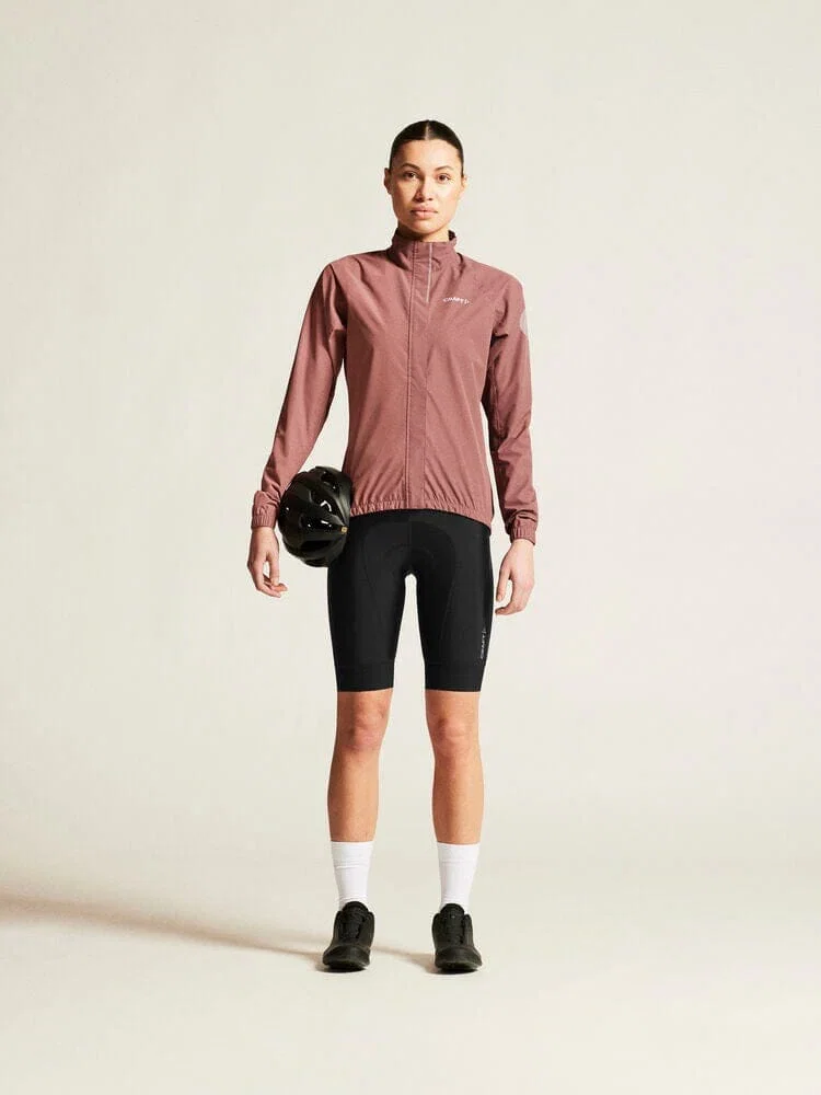 Image of Women's Core Endur Hydro Cycling Jacket 2 - Rose Brown