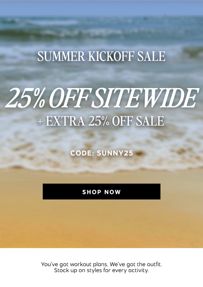 Shop Summer Kick Off Sale