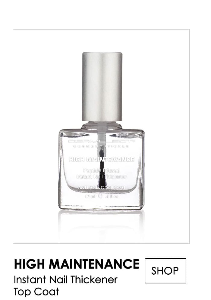 High Maintenance Instant Nail Thickener Top Coat