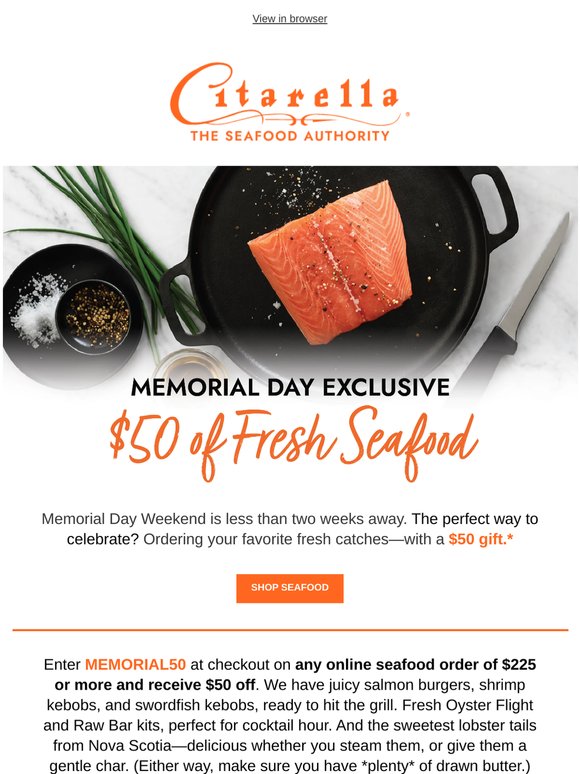 Our Memorial Day Weekend Gift to You