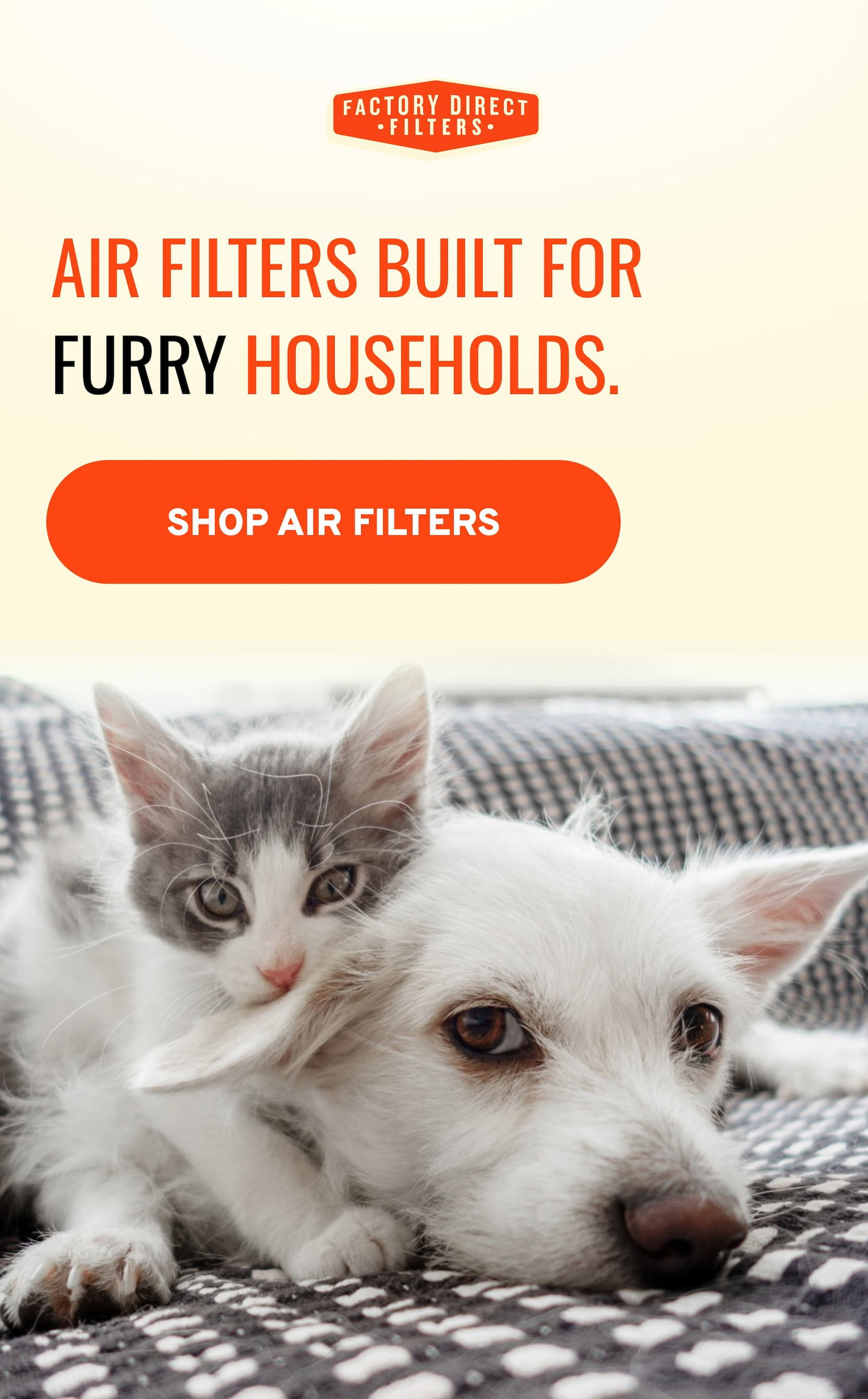 Air Filters Build For Furry Households