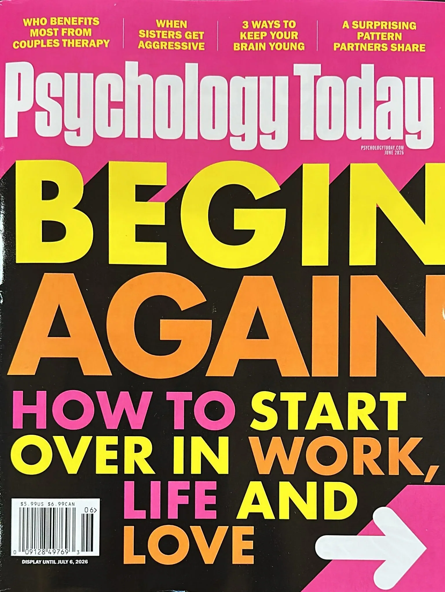 Image of Psychology Today Magazine