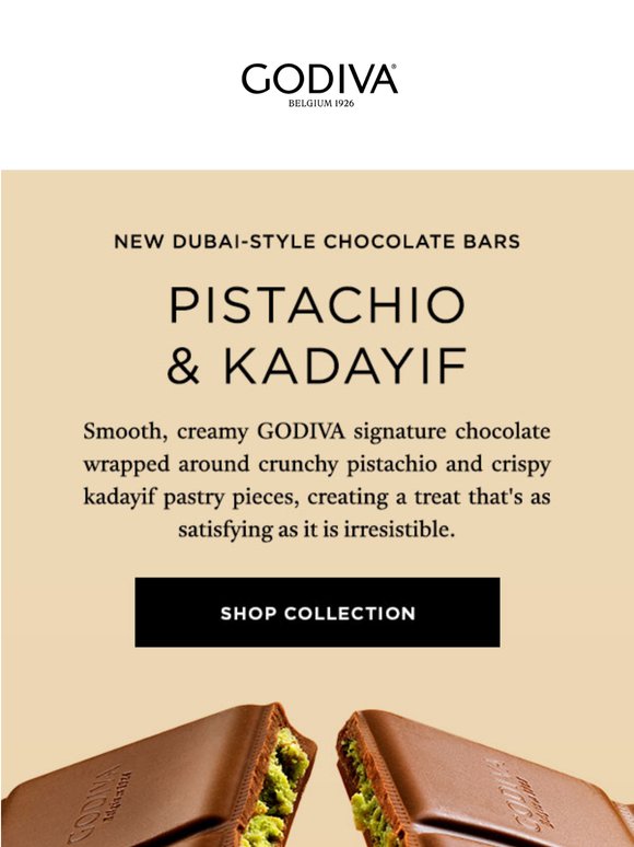 Dubai‑Style Chocolate, Done the GODIVA Way