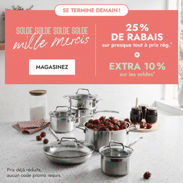 Solde « Mille mercis »