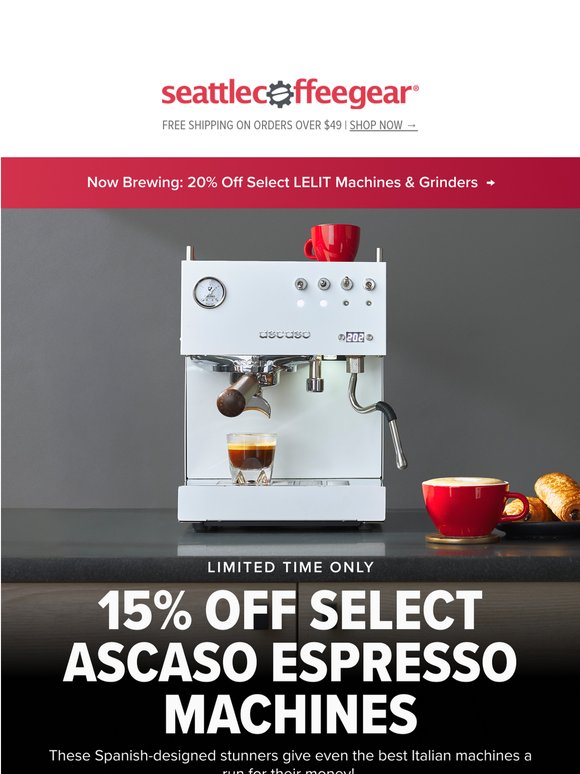 Your Dream Espresso Awaits with Ascaso!