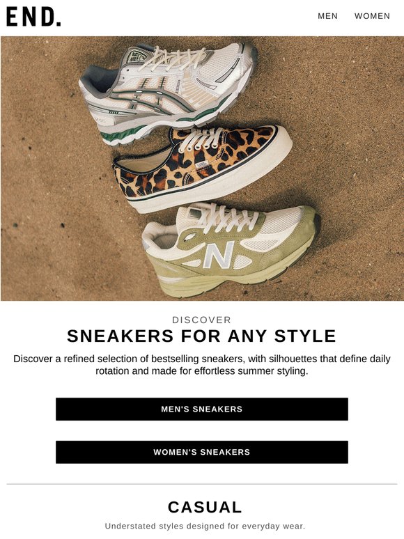 Find your next pair, no matter your style