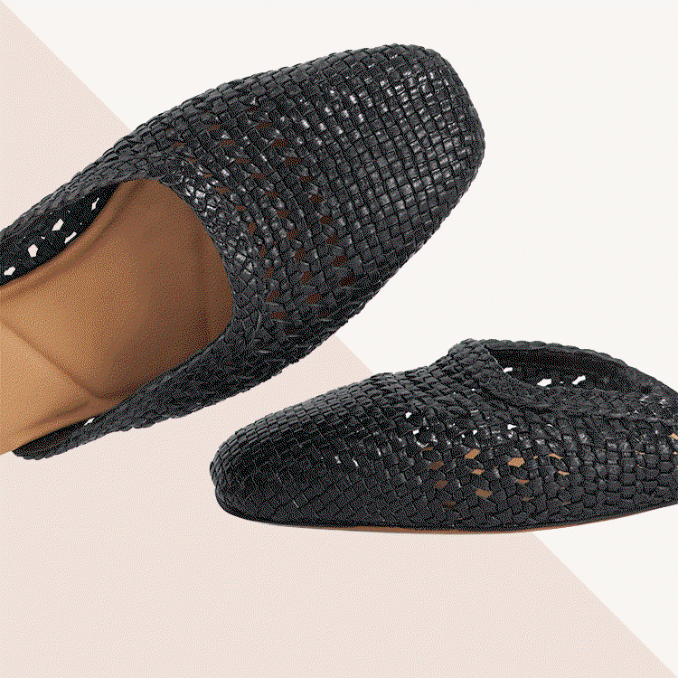Dune London Woven Mule Sandals 
