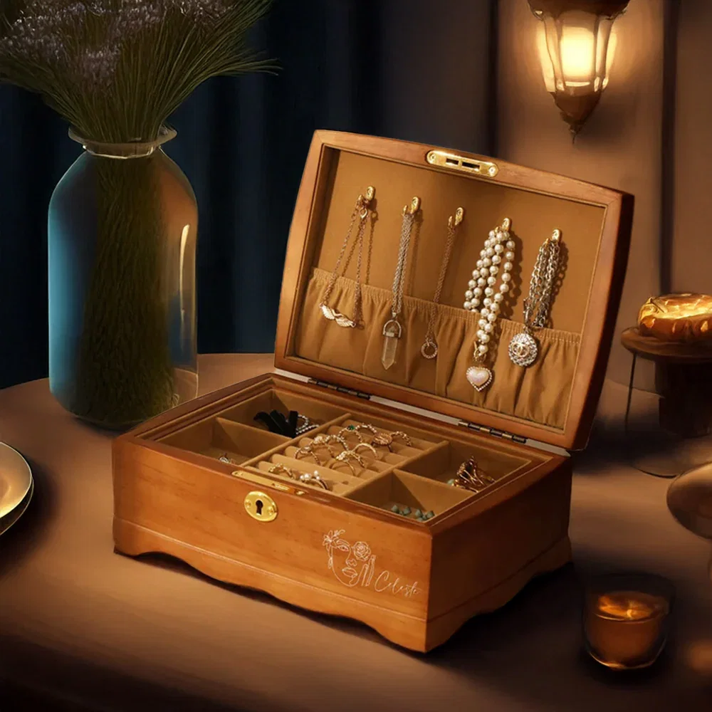 Retro Jewelry Case