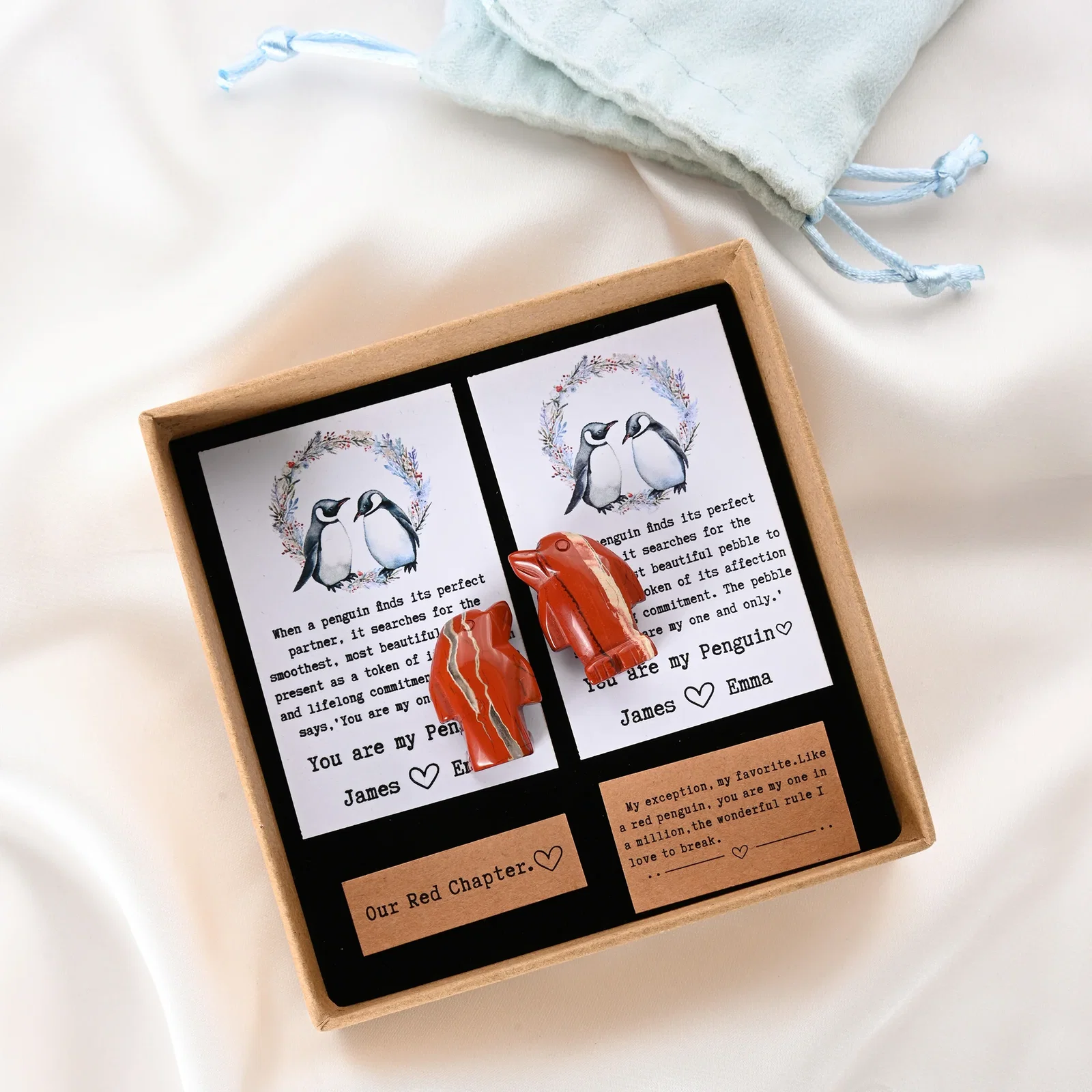 Penguin Pebbles Gift