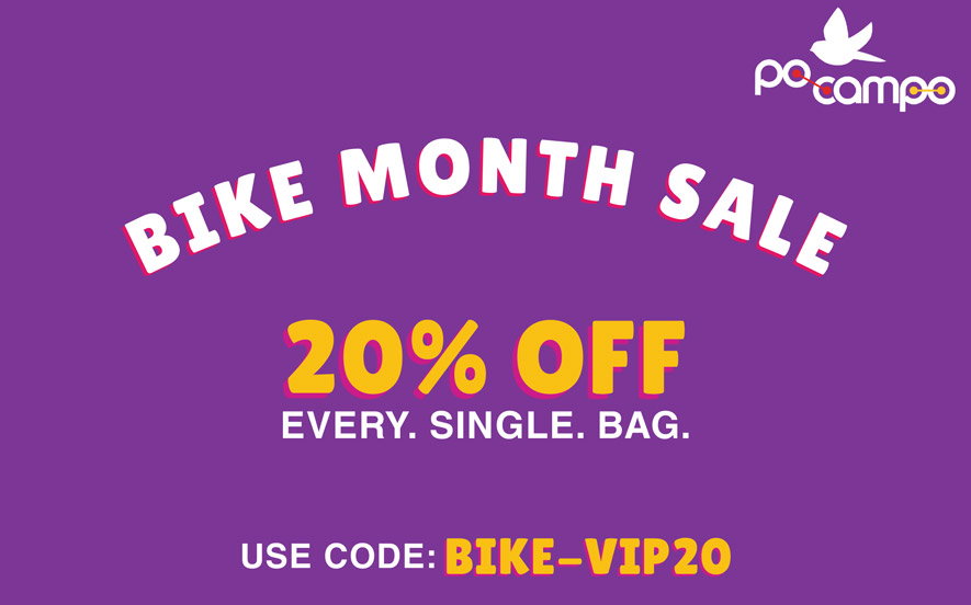 Bike Month Sale - 20% Off Sitewide