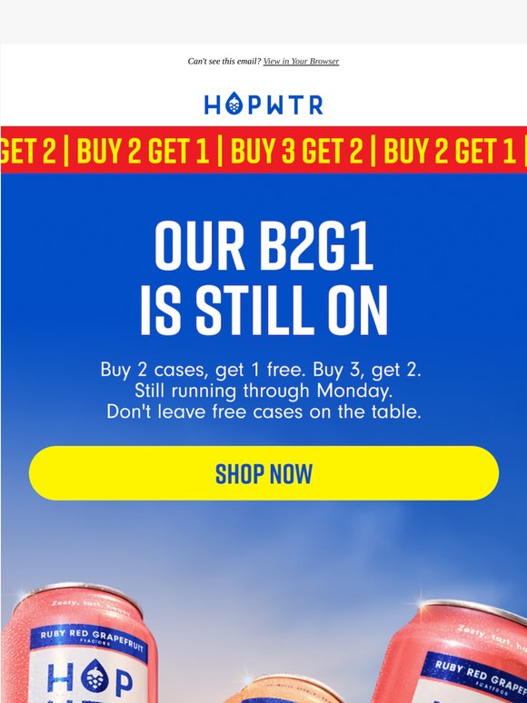 Still time to grab your B2G1.