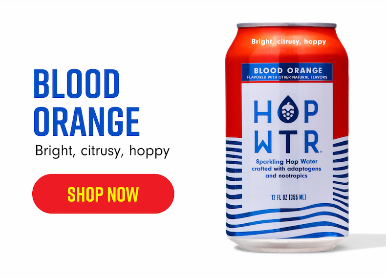 BLOOD ORANGE Bright, citrusy, hoppy-Italian blood orange - Non-alcoholic refreshment anytime. SHOP NOW