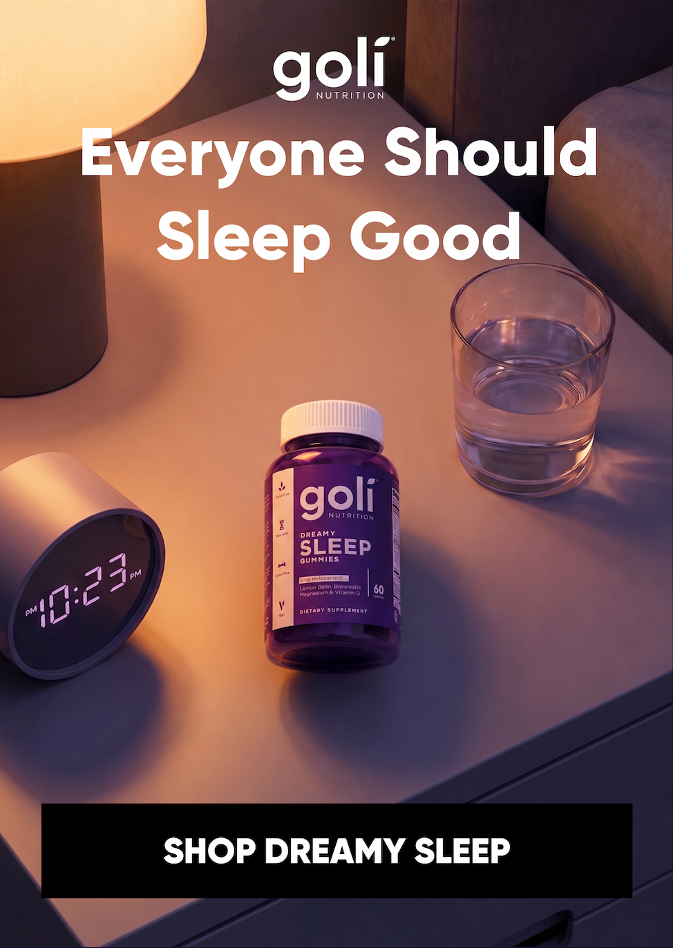 Everyone Should Sleep Good SHOP DREAMY SLEEP
