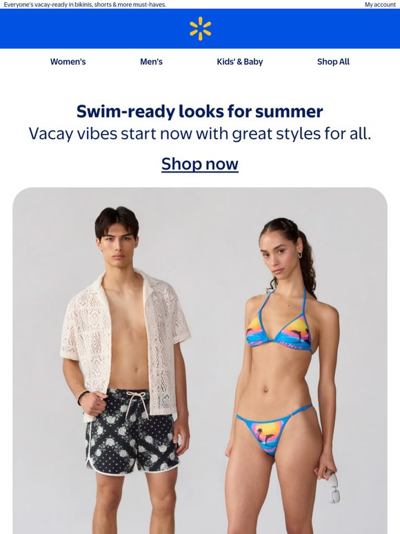 NEW summer swim styles are in 🏖️ 👙