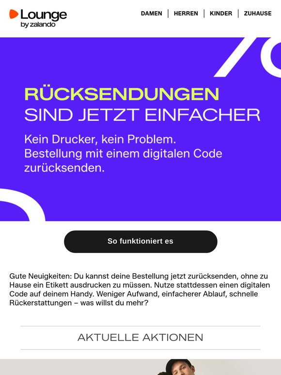 Neu: Rücksendungen sind jetzt einfacher ✨