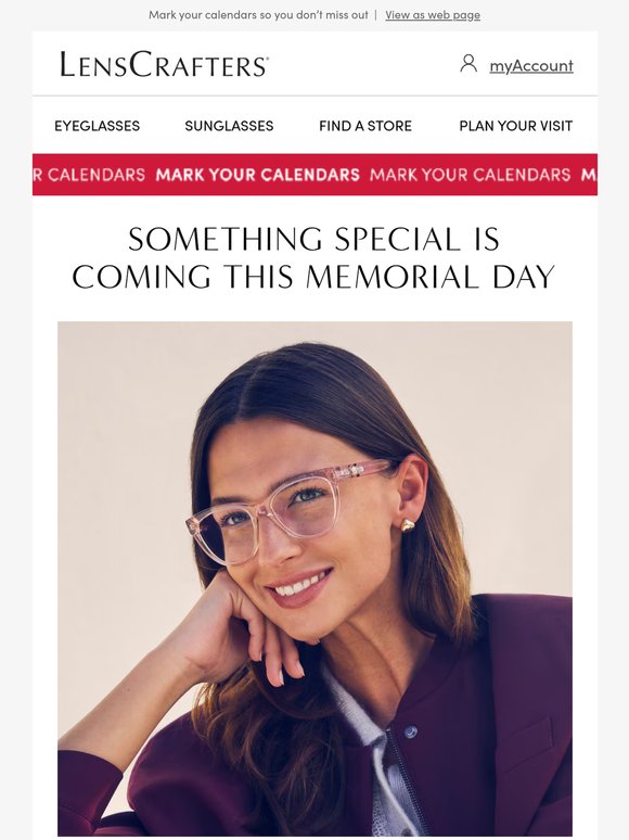Something special is coming for Memorial Day