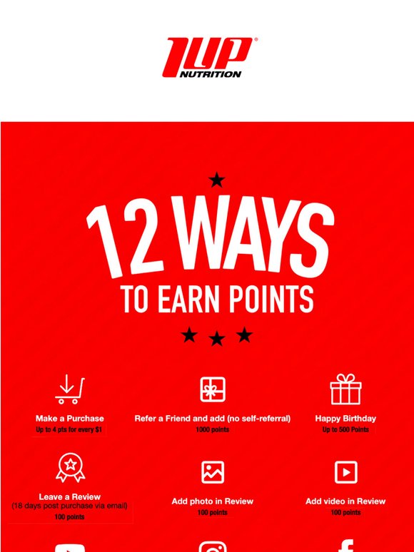 💸 12 Ways to Earn Loyalty Points Today