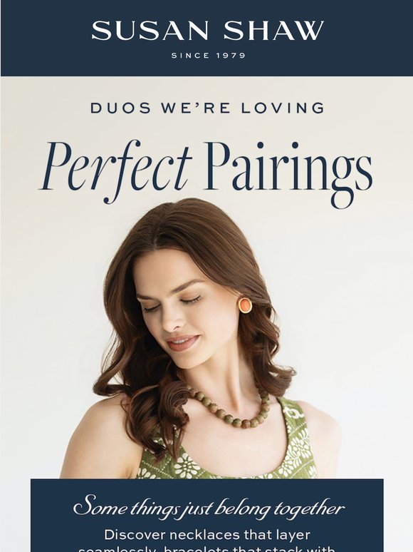 Perfect Pairings