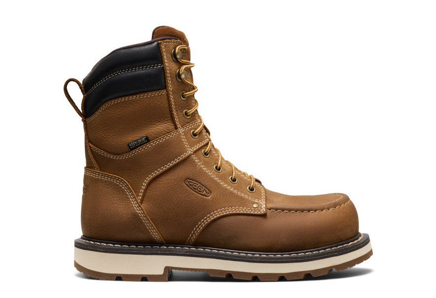 Men's Cincinnati 8" Waterproof 90º Heel Boot (Carbon Toe)