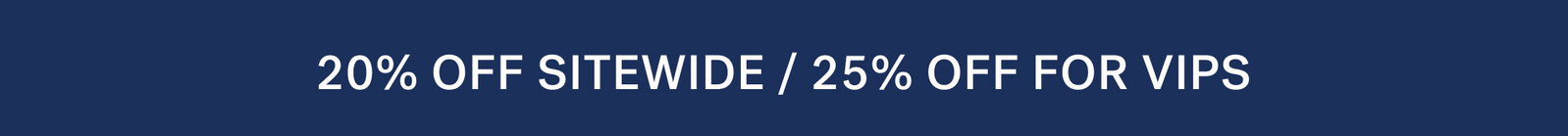 Friends + Family Sale is live!