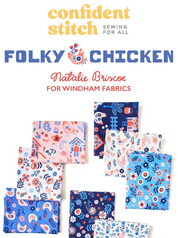 New spring quilting cotton collections keep arriving...is this our favorite yet?!?