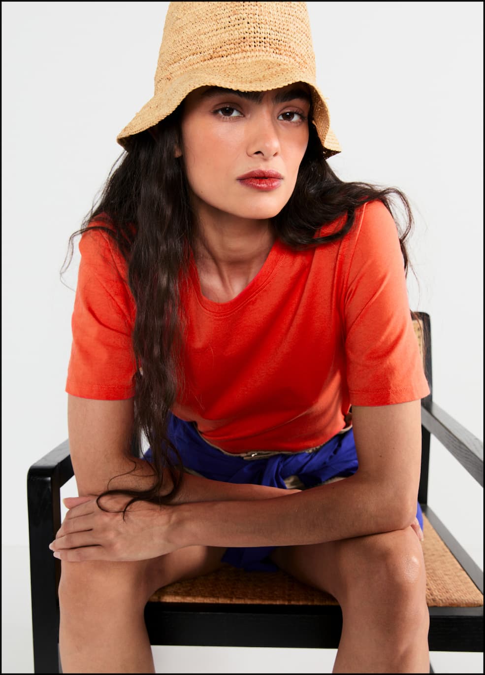 Model wearing the Modern tee