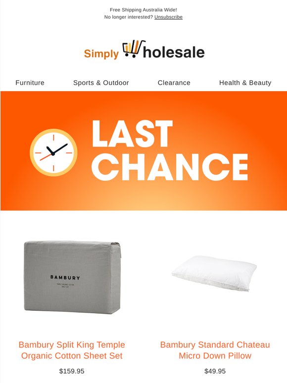 Time to Save on New Clearance Items!
