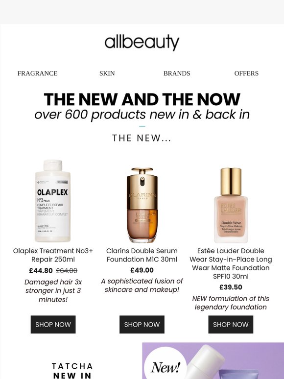 Over 600 Products Back & New In Stock ✨