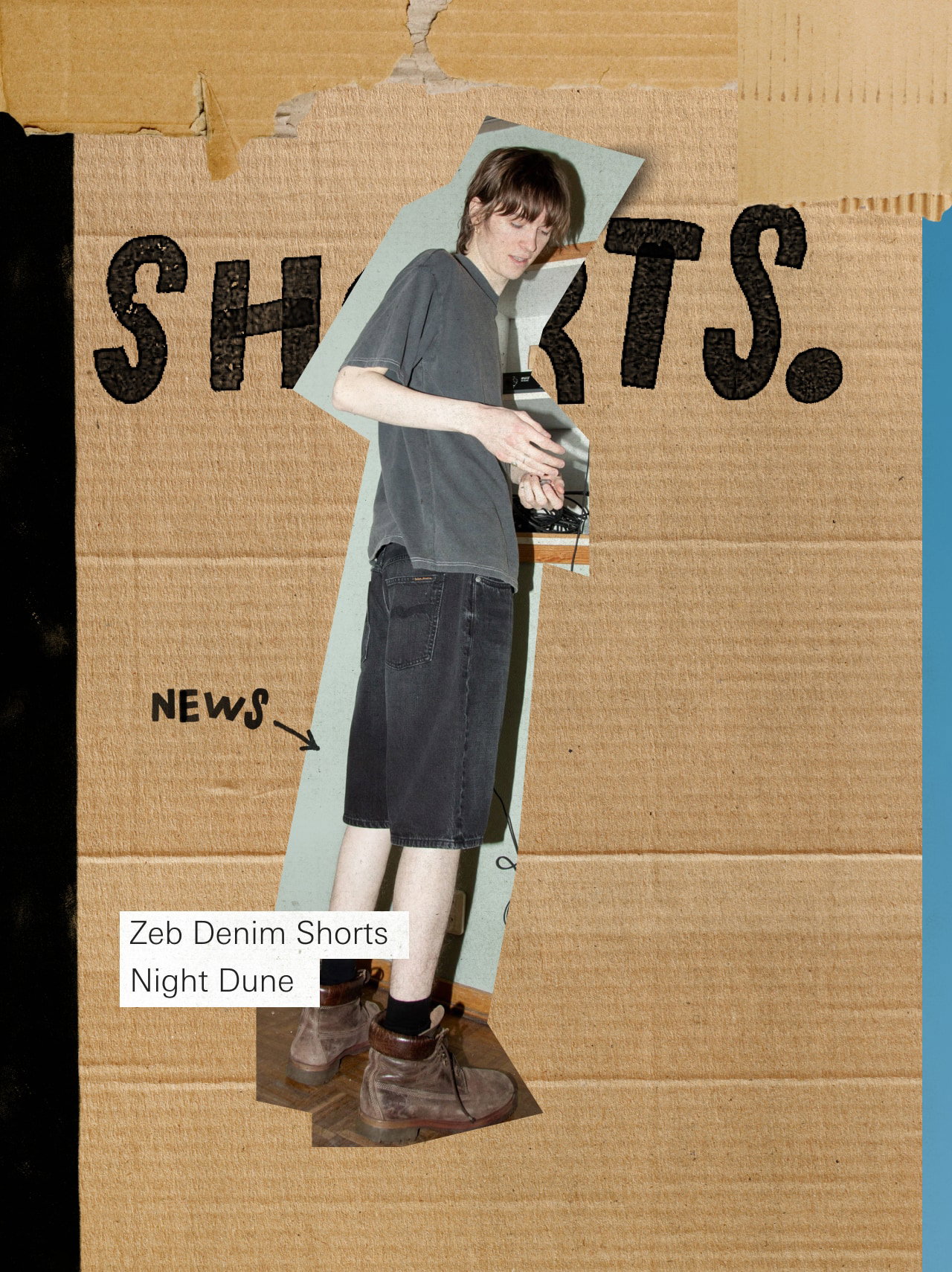 Zeb Denim Shorts Night Dune