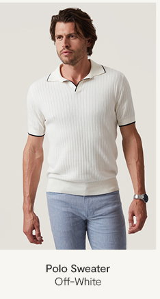 Polo Sweater Off-White