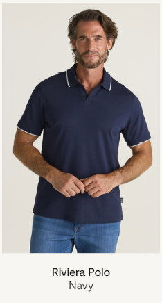 Riviera Polo Navy