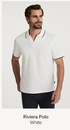 Riviera Polo White
