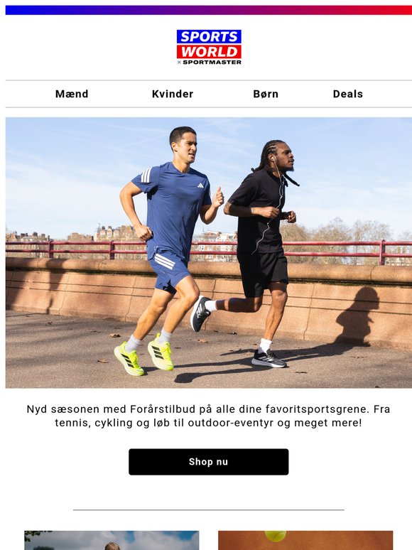 Forårstilbud på sport er her