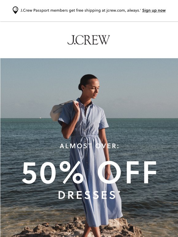 Must-shop sale: 50% off dresses