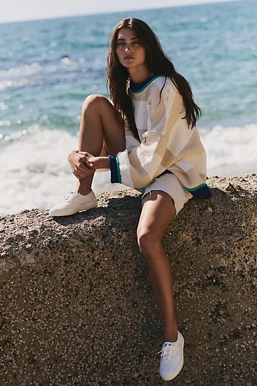 Beach Ball Chic Pullover