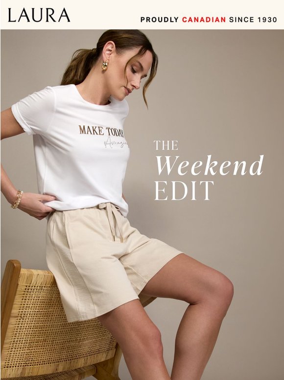 Everybody’s dressing for the weekend