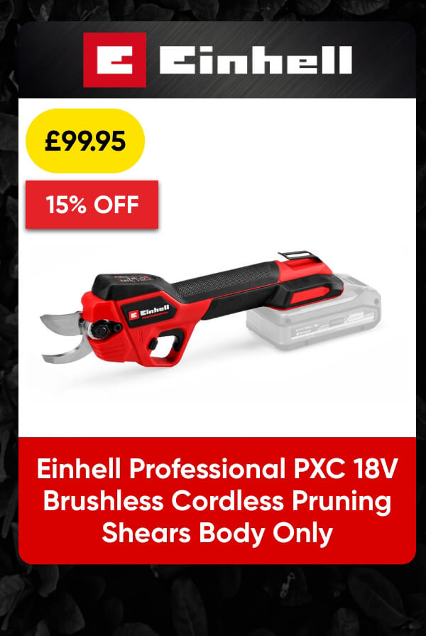 Einhell Professional PXC 18V Brushless Cordless Pruning Shears Body Only