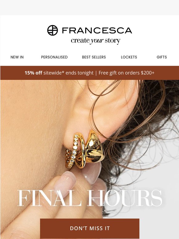 Ends Tonight: Don’t Miss Franc Frenzy