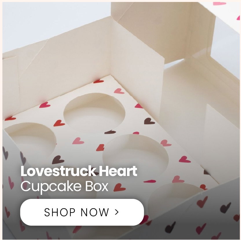 Lovestruck Heart Cupcake Box | Shop now