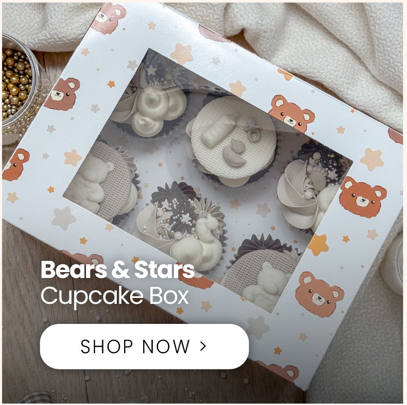 Bear & Stars Cupcake Box | Shop now