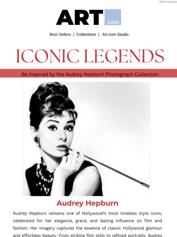 Elegance, Grace, Audrey Hepburn