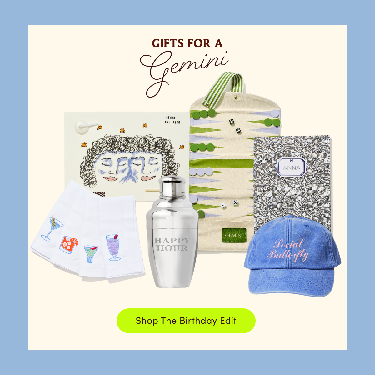 Gemini Birthday Gifts