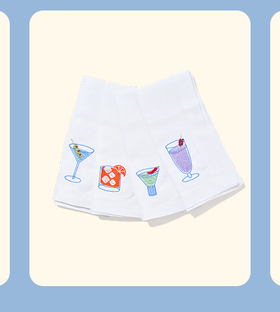 Cocktail Napkins Set of 4