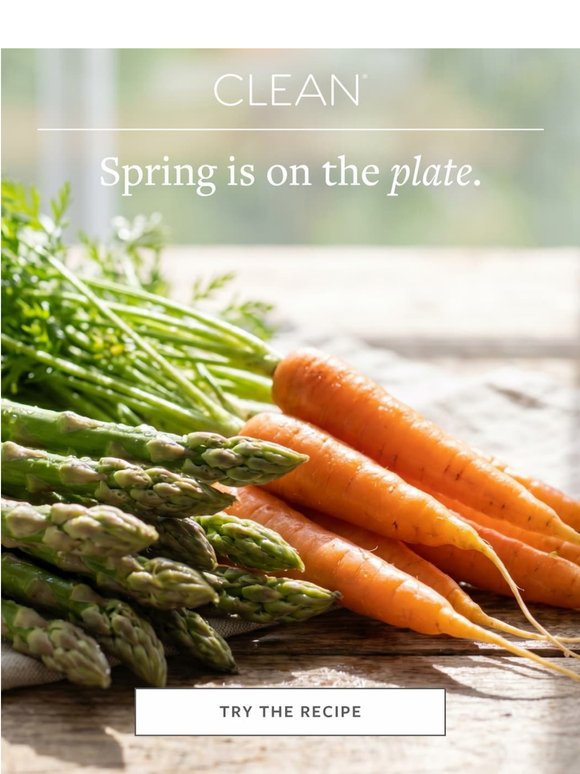 Spring Is On The Plate