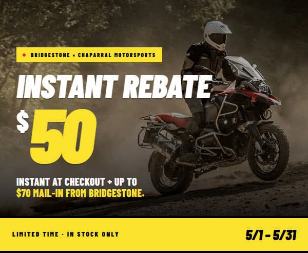 Bridgestone Rebate Header